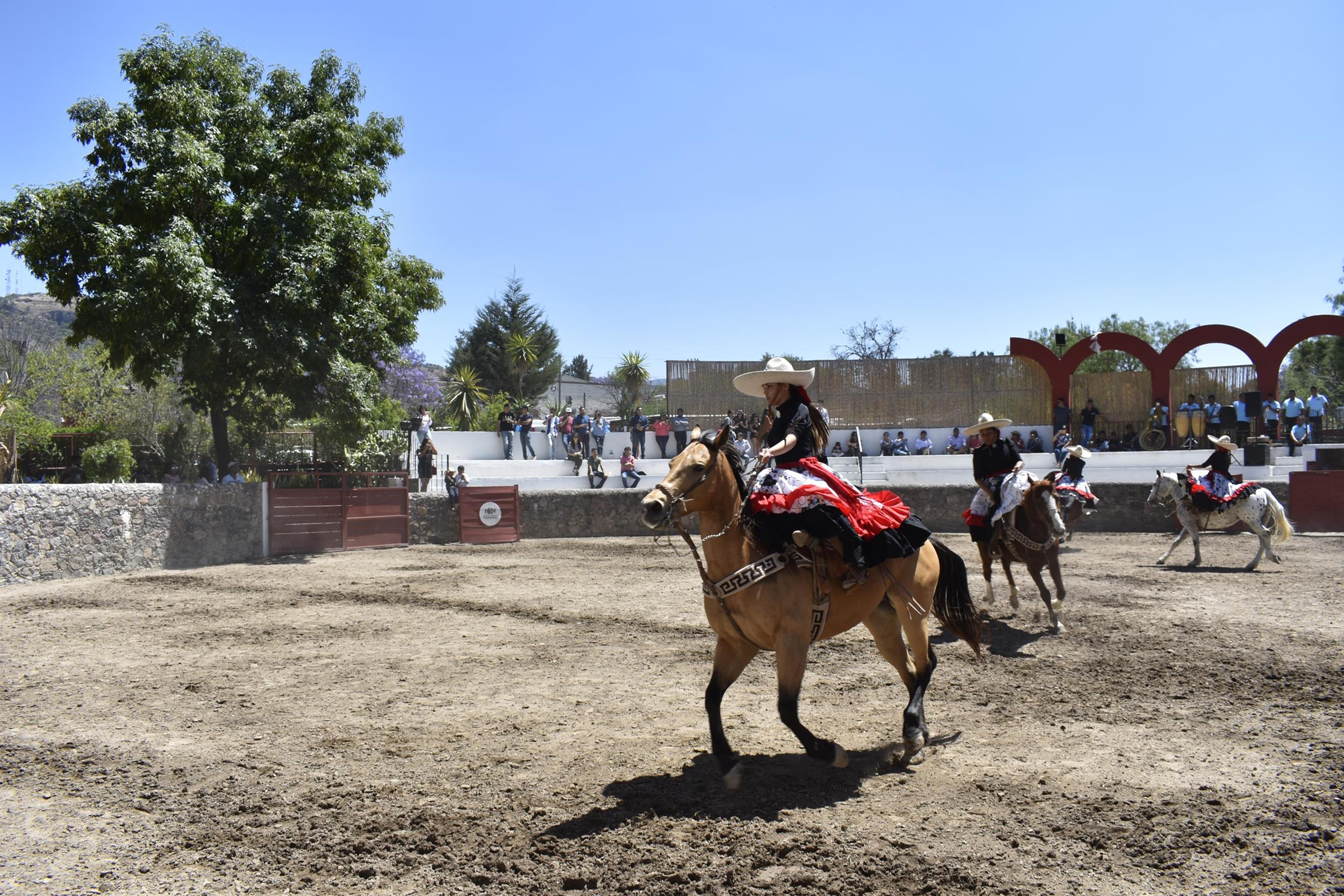 Real De Minas San Miguel De Allende Kültér fotó Charros in Charra show