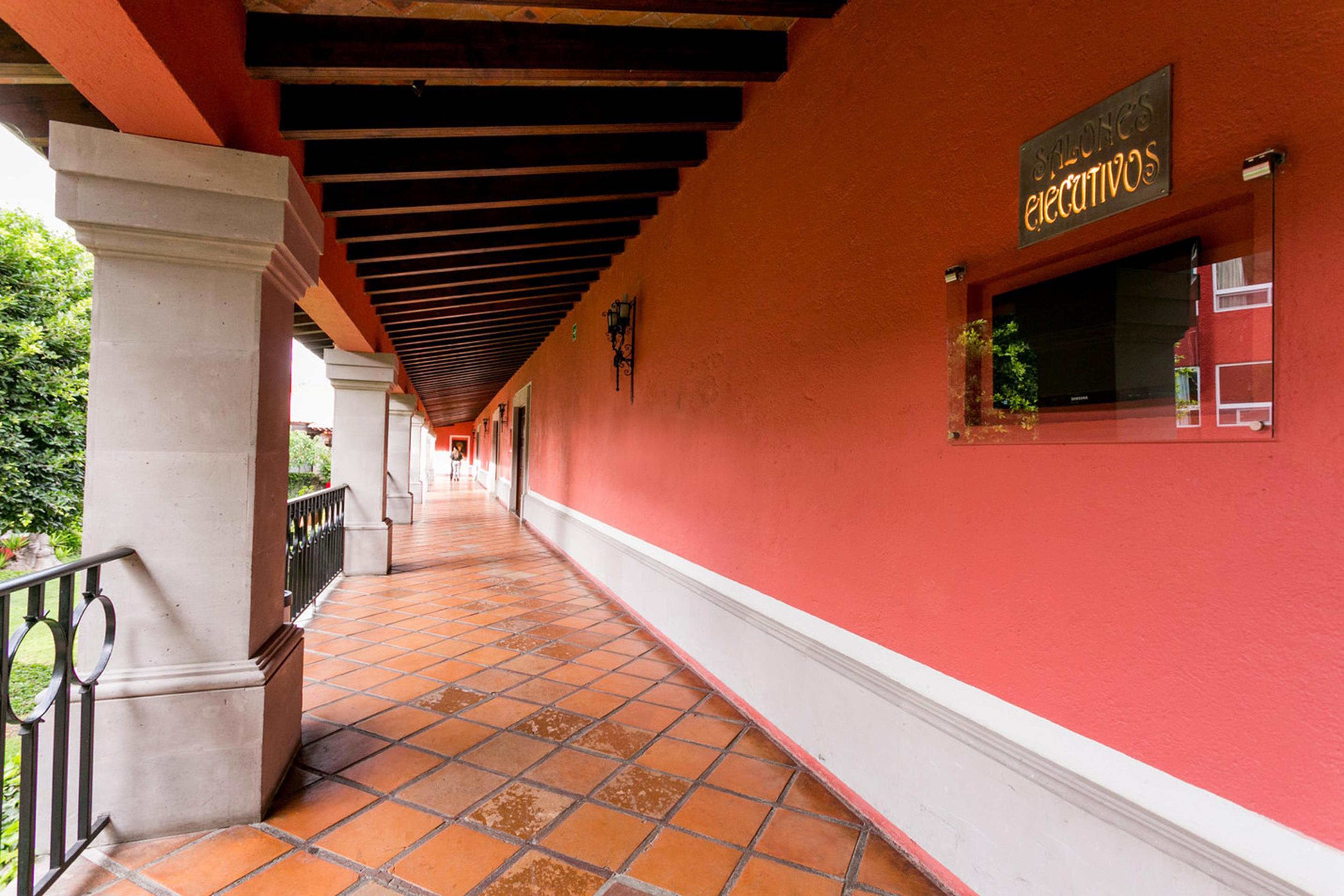 Real De Minas San Miguel De Allende Kültér fotó Corridor of the hotel