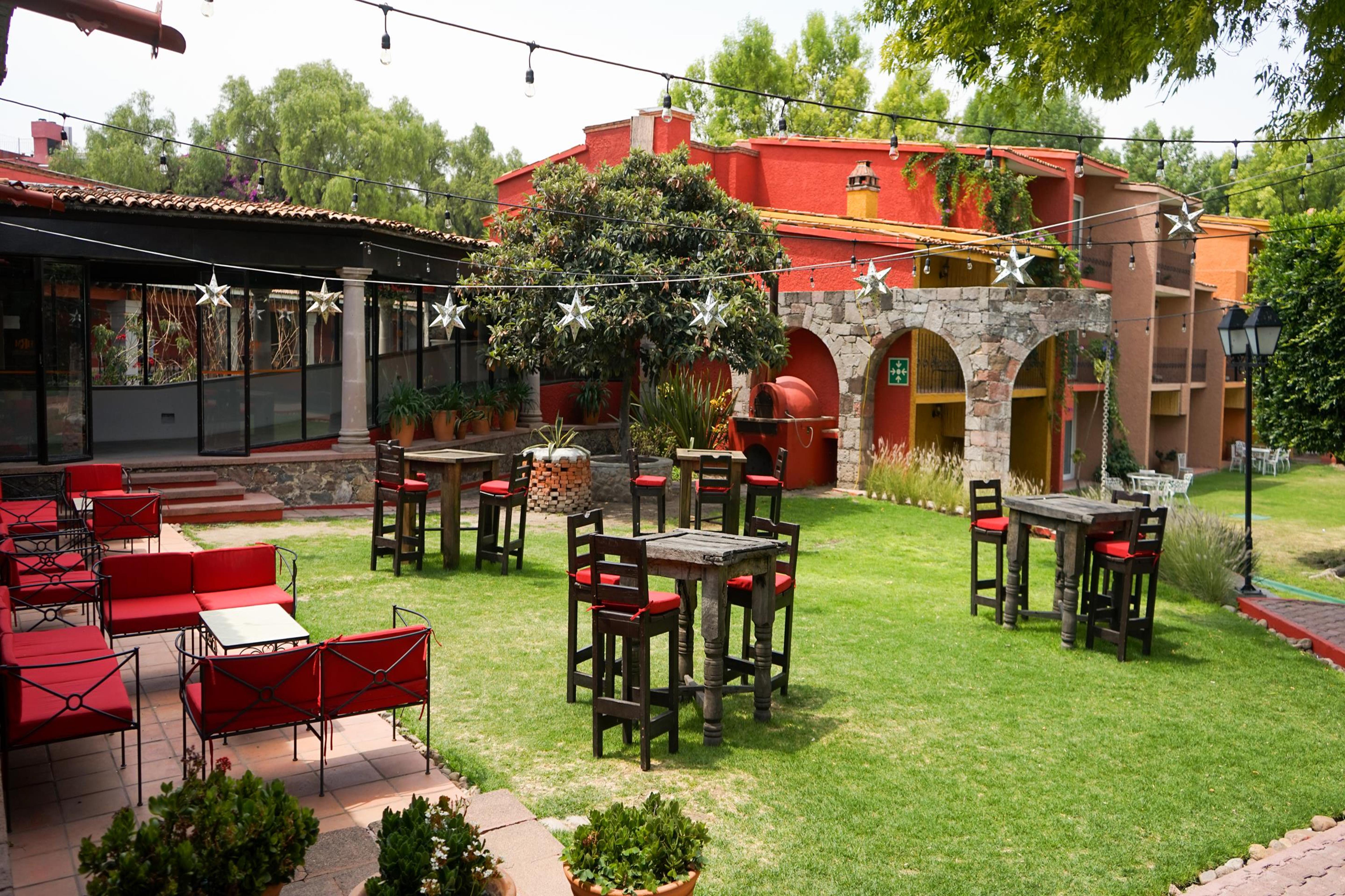 Real De Minas San Miguel De Allende Kültér fotó Restaurant Hacienda de los Reyes